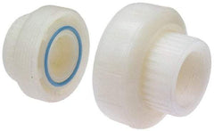 NIBCO - 1/2" PVDF Plastic Pipe Threaded Union - Schedule 80, FIPT x FIPT End Connections - Caliber Tooling