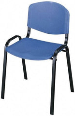 Safco - Blue Stackinging Chair - 21 Inch Wide x 18 Inch Deep x 7 Inch High - Caliber Tooling