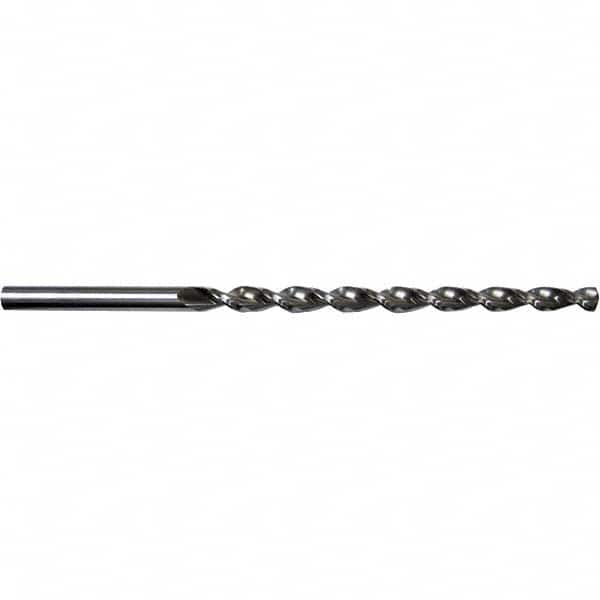 Guhring - 1/8" 2-Flute High Speed Steel Extra Length Drill Bit - Caliber Tooling