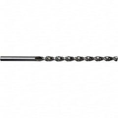 Guhring - 1/8" 2-Flute High Speed Steel Extra Length Drill Bit - Caliber Tooling