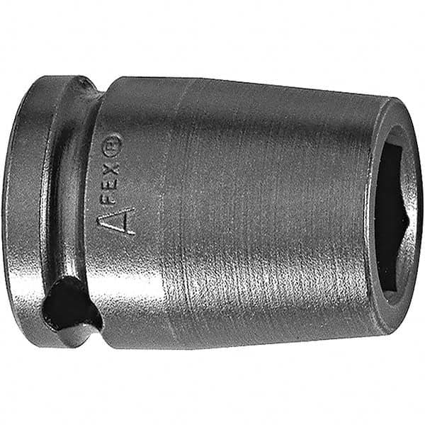 Apex - Impact Socket - 13MM 1/4"DR 6PT DBL HEX SQ DR SOCKET - Caliber Tooling