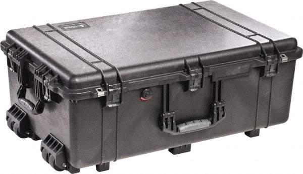 Pelican Products, Inc. - 20-15/32" Wide x 12-29/64" High, Clamshell Hard Case - Black, Polypropylene - Caliber Tooling