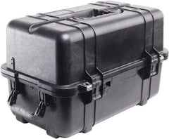 Pelican Products, Inc. - 12-47/64" Wide x 12-3/4" High, Clamshell Hard Case - Black, Polypropylene - Caliber Tooling