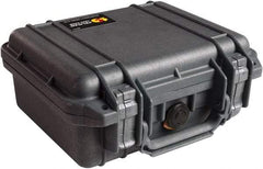 Pelican Products, Inc. - 9-11/16" Wide x 4-7/8" High, Clamshell Hard Case - Black, Polypropylene - Caliber Tooling