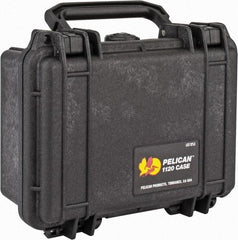 Pelican Products, Inc. - 6-49/64" Wide x 3-7/8" High, Clamshell Hard Case - Black, Polypropylene - Caliber Tooling