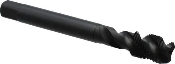 DORMER - 1/4-19" BSPP, 3 Flutes, Bottoming Chamfer, Oxide Coated, Cobalt British Standard Pipe Tap - Series E043 - Exact Industrial Supply