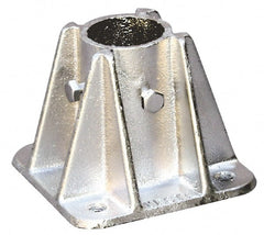 Vestil - Rail Mount Kits & Parts Type: Single Socket Floor Mount Mounting Plate Width (Inch): 5 - Caliber Tooling