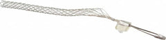 Woodhead Electrical - 1 to 1.24 Inch Cable Diameter, Tinned Bronze, Offset Loop Support Grip - 22 Inch Long, 1,680 Lb. Breaking Strength, 15 Inch Mesh Length - Caliber Tooling