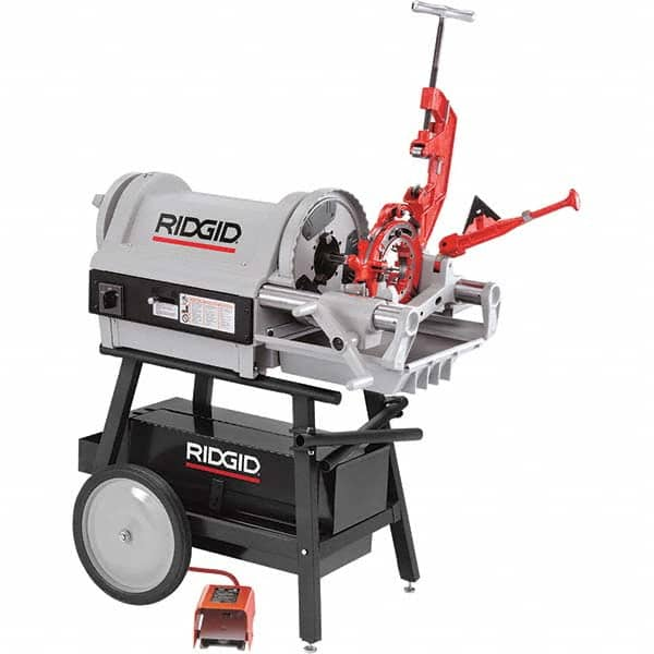 Ridgid - Pipe Threading Machines Maximum Pipe Size Capacity (mm): 100.00 Maximum Pipe Size Capacity (Inch): 4 - Caliber Tooling