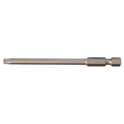 Security Torx Power Bit T10s × 90mm. 5 Bit Pack. - Caliber Tooling