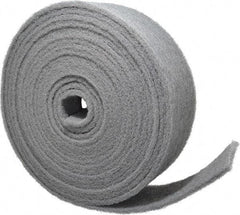 Norton - 30' Long x 4" Wide Nonwoven Roll - Very Fine Grade, Gray, Silicon Carbide - Caliber Tooling