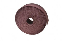 Norton - 30' Long x 4" Wide Nonwoven Roll - Fine Grade, Purple, Aluminum Oxide - Caliber Tooling