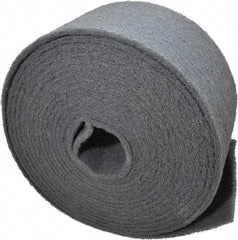 Norton - 30' Long x 6" Wide Nonwoven Roll - Very Fine Grade, Gray, Silicon Carbide - Caliber Tooling