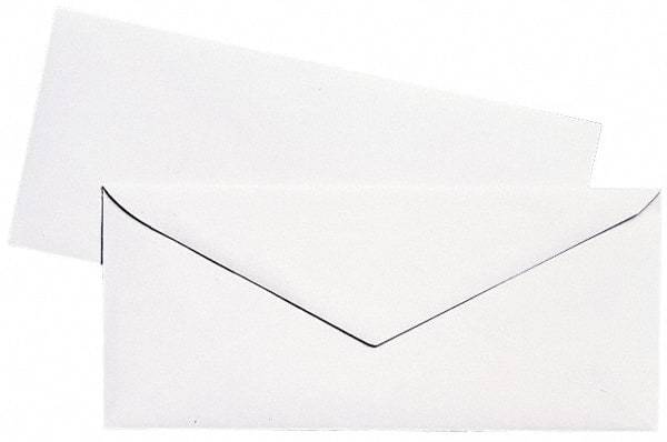 UNIVERSAL - 9-1/2" Long x 4-1/8" Wide Gummed Flap Plain White Envelope with Window - 24 Lb Paper Weight - Caliber Tooling