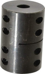 Climax Metal Products - 3/4" Inside x 2-1/2" Outside Diam, Machinable Rigid Coupling - No Keyway - 3-3/4" Long - Caliber Tooling