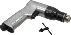 Ingersoll-Rand - 3/8" Keyed Chuck - Pistol Grip Handle, 2,000 RPM, 4 CFM, 0.5 hp, 90 psi - Caliber Tooling