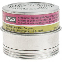 MSA - Organic Vapor, Chlorine, Sulfur, Dioxide & Hydrogen Chloride, Hydrogen Sulfide, Ammonia, Methylamine, Formaldehyde, Hydrogen Fluoride & Particulate Protection PAPR Combination Multi-Gas/P100 Particulate Filter Cartridge - Caliber Tooling