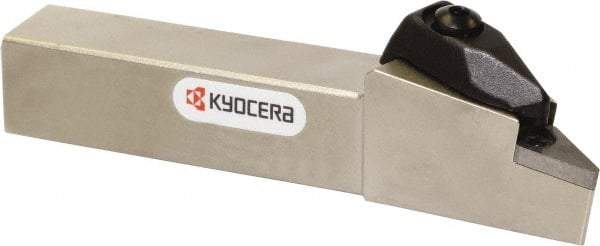 Kyocera - DVJN, Left Hand Cut, 93° Lead Angle, 3/4" Shank Height x 3/4" Shank Width, Negative Rake Indexable Turning Toolholder - 4-1/2" OAL, VN.. 33 Insert Compatibility, Series DVJN - Caliber Tooling