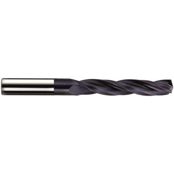 Accupro - 1/2" 150° Solid Carbide Jobber Drill - Caliber Tooling