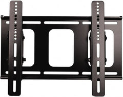 Video Mount - Flat Panel Tilt Mount For 27 to 42 Inch LCD Monitor - Black, 100 Lbs. Load Capacity, 15° Max Tilt Angle, Wall Mount Tilting - Caliber Tooling