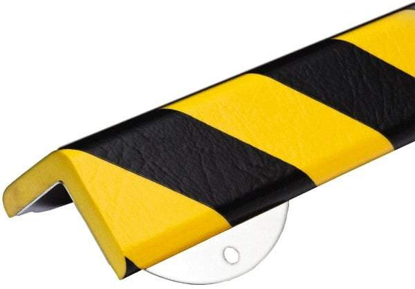 PRO-SAFE - Flexible Polyurethane Foam Type H+ Corner Protector - Yellow/Black - Caliber Tooling