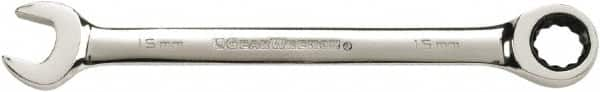 GearWrench - 41mm 12 Point Combination Wrench - Chrome Vanadium Steel, Full Polish Finish - Caliber Tooling