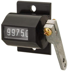 Value Collection - 5 Digit Mechanical Display Stroke Counter - Manual Reset - Caliber Tooling