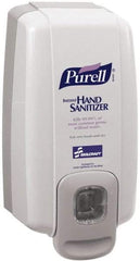 Ability One - 1000 mL Liquid Hand Sanitizer Dispenser - Plastic, Hanging, Gray - Caliber Tooling