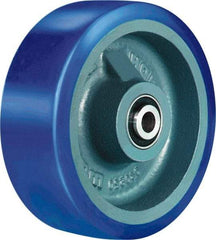 Hamilton - 6 Inch Diameter x 2 Inch Wide, Polyurethane on Cast Iron Caster Wheel - 1,300 Lb. Capacity, 2-1/2 Inch Hub Length, 1/2 Inch Axle Diameter, Sealed Precision Ball Bearing - Caliber Tooling