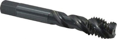 OSG - 5/8-11 UNC 3 Flute 2B Modified Bottoming Spiral Flute Tap - Vanadium High Speed Steel, Oxide Finish, 3-13/16" OAL, Right Hand Flute, Right Hand Thread, H5, Series 303 - Exact Industrial Supply