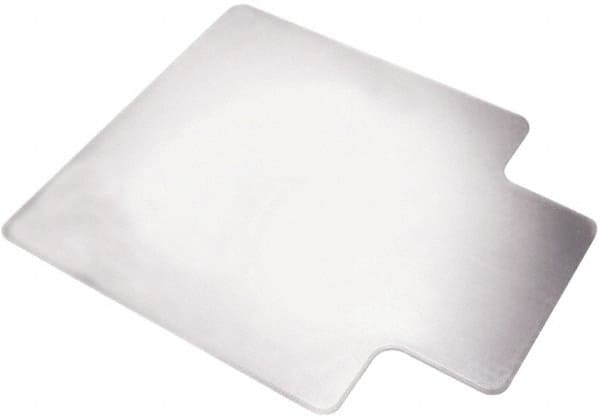 Ability One - Chair Mats; Style: Beveled Edge ; Shape: Single Lip ; Width (Inch): 45 ; Length (Inch): 53 - Exact Industrial Supply