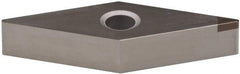 Hertel - SH-VNMA333 Grade HT620BN PCBN Turning Insert - Uncoated, 35° Diamond, 3/8" Inscr Circle, 3/16" Thick, 3/64" Corner Radius - Caliber Tooling