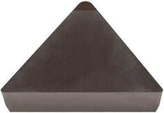 Hertel - SH-TPG221 Grade HT630BN PCBN Turning Insert - Uncoated, 60° Triangle, 1/4" Inscr Circle, 1/8" Thick, 1/64" Corner Radius - Caliber Tooling