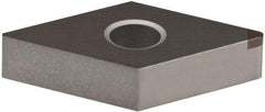 Hertel - SH-DNMA432 Grade HT630BN PCBN Turning Insert - Uncoated, 55° Diamond, 1/2" Inscr Circle, 3/16" Thick, 1/32" Corner Radius - Caliber Tooling