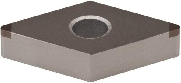 Hertel - 2SH-DNGA432 Grade HT630BN PCBN Turning Insert - Uncoated, 55° Diamond, 1/2" Inscr Circle, 3/16" Thick, 1/32" Corner Radius - Caliber Tooling