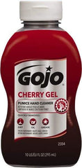 GOJO - 10 oz Bottle Gel Hand Cleaner - Red, Cherry Scent - Caliber Tooling