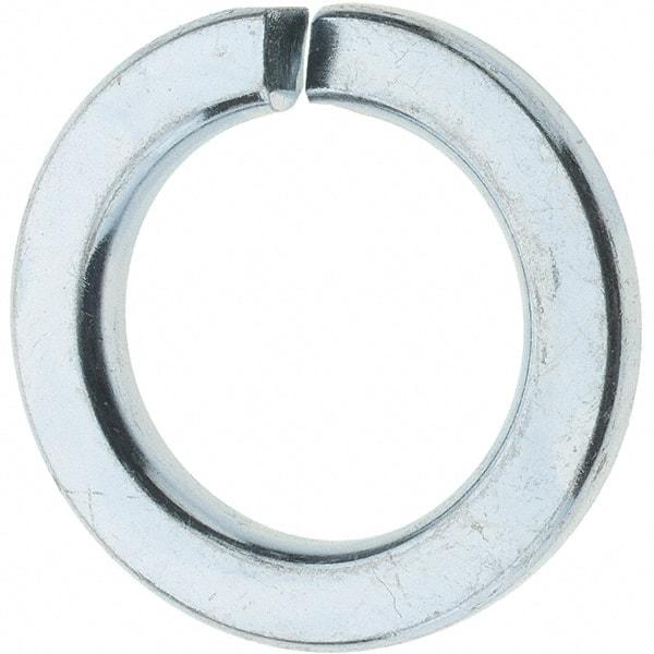 Value Collection - M30, 30.5mm ID, 48.2mm OD, 6mm Thick Split Lock Washer - Grade 8 Spring Steel, Zinc-Plated Finish, 30.5mm Min ID, 31.7mm Max ID, 48.2mm Max OD - Caliber Tooling