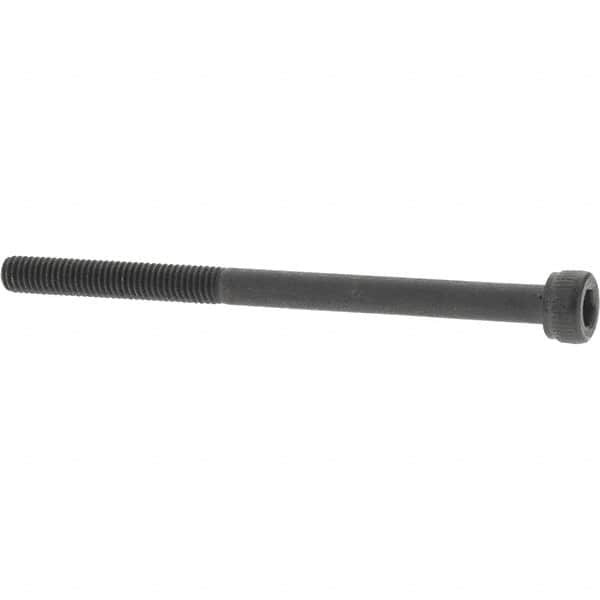 Value Collection - M3x0.50 Metric Coarse Hex Socket Drive, Socket Cap Screw - Grade 12.9 Alloy Steel, Black Oxide Finish, Partially Threaded, 45mm Length Under Head - Caliber Tooling