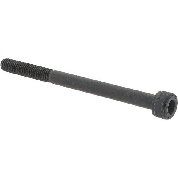 Value Collection - M5x0.80 Metric Coarse Hex Socket Drive, Socket Cap Screw - Grade 12.9 Alloy Steel, Black Oxide Finish, Partially Threaded, 65mm Length Under Head - Caliber Tooling