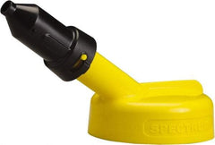 Trico - 4 Gal Capacity Polyethylene Oil Storage System - 1/2" Tip OD, 7" Straight Spout, Yellow - Caliber Tooling