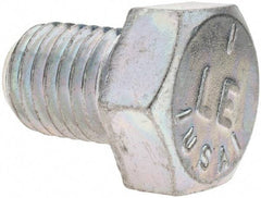 Value Collection - 3/4-10 UNC, 1" Length Under Head Hex Head Cap Screw - Fully Threaded, Grade 5 Steel, Zinc-Plated Finish, 1-1/8" Hex - Caliber Tooling