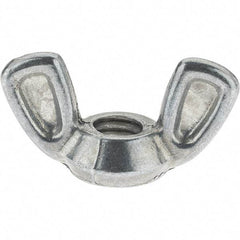 Value Collection - 5/16-18 UNC, Zinc Plated, Alloy Steel Type 1 Wing Nut - 1-7/32" Wing Span, 5/8" Wing Span - Caliber Tooling