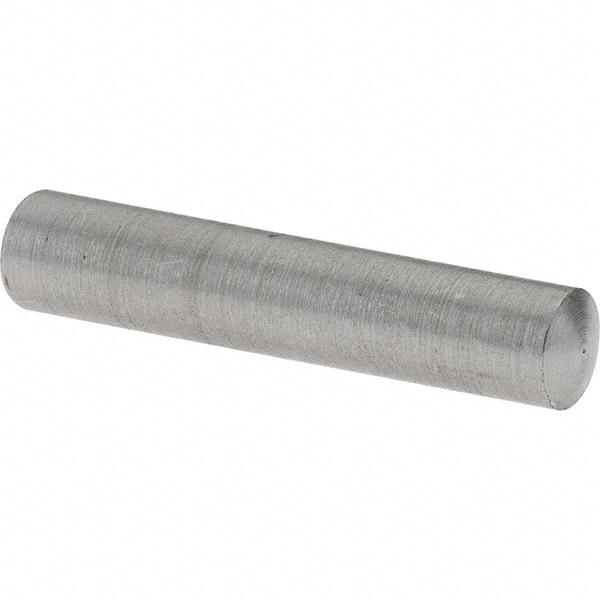 Value Collection - Size 7, 0.3674" Small End Diam, 0.409" Large End Diam, Uncoated Steel Taper Pin - Grade C-12L14, 2" OAL, 2 Pin Length - Caliber Tooling