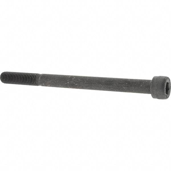 Value Collection - M10x1.50 Metric Coarse Hex Socket Drive, Socket Cap Screw - Grade 12.9 Alloy Steel, Black Oxide Finish, Partially Threaded, 130mm Length Under Head - Caliber Tooling