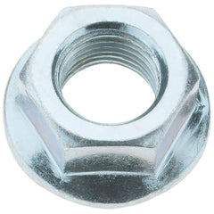 Value Collection - 1/2-20, 1.031" Flange Diam, Serrated Flange Nut - Grade Grade 2 Steel, Zinc-Plated Finish, 0.458" Flange Height - Caliber Tooling