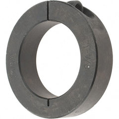 Value Collection - 1-7/8" Bore, Steel, One Piece One Piece Split Shaft Collar - 2-7/8" Outside Diam, 11/16" Wide - Caliber Tooling