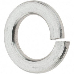 Value Collection - M10, 10.2mm ID, 18.1mm OD, 2.2mm Thick Split Lock Washer - 316 Austenitic Grade A4 Stainless Steel, Uncoated, 10.2mm Min ID, 10.7mm Max ID, 18.1mm Max OD - Caliber Tooling