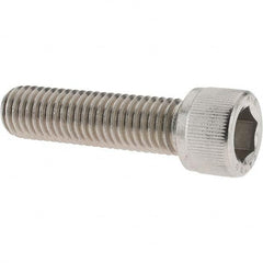 Value Collection - M12x1.75 Metric Coarse Hex Socket Drive, Socket Cap Screw - Grade 316 & Austenitic A4 Stainless Steel, Uncoated, Partially Threaded, 45mm Length Under Head - Caliber Tooling