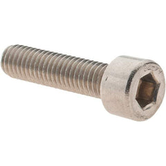 Value Collection - M5x0.80 Metric Coarse Hex Socket Drive, Socket Cap Screw - Grade 316 & Austenitic A4 Stainless Steel, Uncoated, Fully Threaded, 20mm Length Under Head - Caliber Tooling