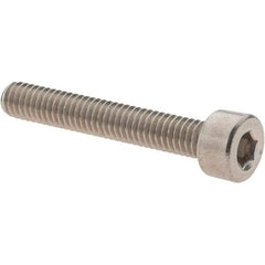 Value Collection - M4x0.70 Metric Coarse Hex Socket Drive, Socket Cap Screw - Grade 316 & Austenitic A4 Stainless Steel, Uncoated, Partially Threaded, 25mm Length Under Head - Caliber Tooling